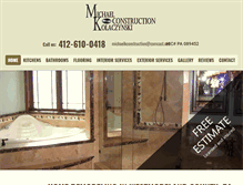 Tablet Screenshot of bathroomremodelinggreensburg.com